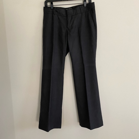 Banana Republic Bootcut Ryan Pants in Charcoal - Picture 1 of 7